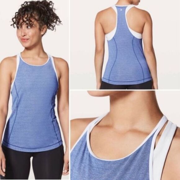 Lululemon Women’s Time To Sweat Tank Top My Race M - Picture 1 of 7